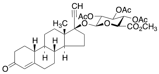 Norethindrone 2,3,4-Tri-O-acetyl-Beta-D-glucuronide Methyl Ester - image 1