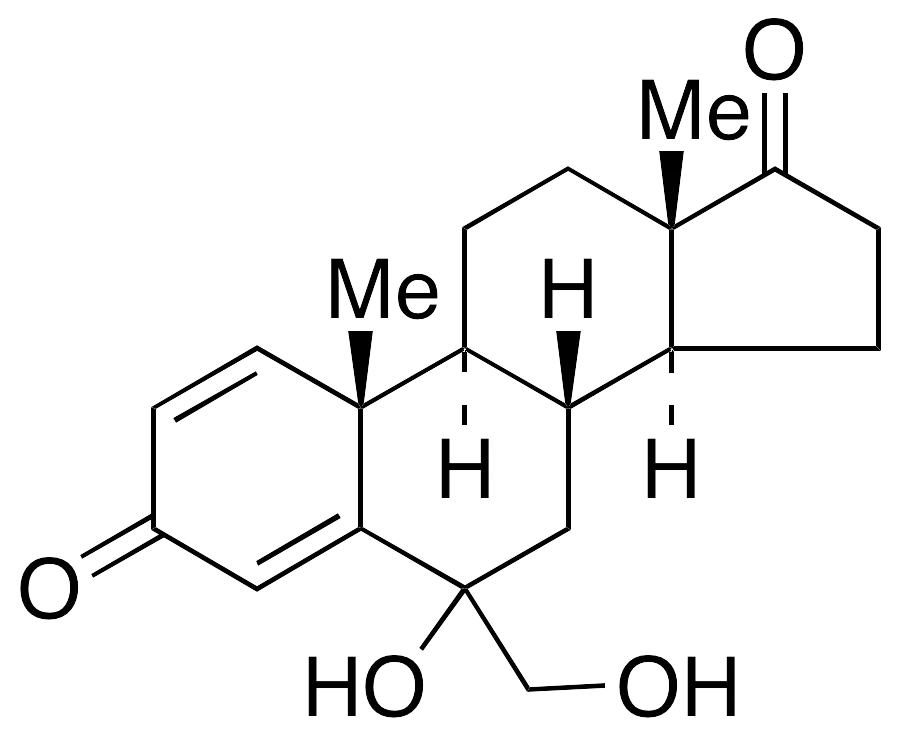 6-Hydroxy-6-(hydroxymethyl)-androsta-1,4-diene-3,17-dione(Mixture of Diastereomers) - image 1
