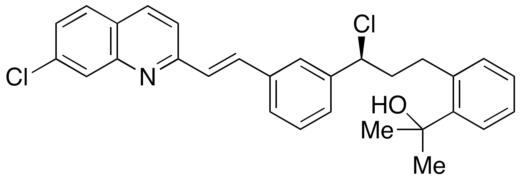 2-[2-[(3S)-3-[3-[(1E)-2-(7-Chloroquinolin-2-yl)ethenyl]phenyl]-3-chloropropyl]phenyl]-2-propanol - image 1