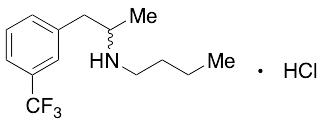 N-(1-(3-(Trifluoromethyl)phenyl)propan-2-yl)butan-1-amine Hydrochloride - image 1