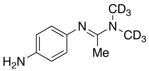 N'-(4-Aminophenyl)-N,N-dimethylacetamidine-d6 - image 1