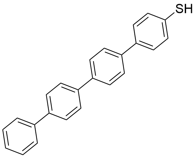 [1,1′:4′,1′′:4′′,1′′′-Quaterphenyl]-4-thiol. - image 1