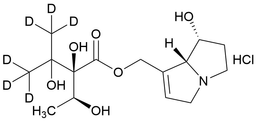 (+)-Lycopsamine-D7 Hydrochloride - image 1