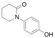 1-(4-Hydroxyphenyl)piperidin-2-one - image 1