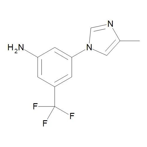 3-(4-Methyl-1H-imidazol-1-yl)-5-trifluoromethylaniline - image 1