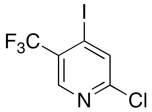 2-Chloro-4-iodo-5-(trifluoromethyl)pyridine - image 1