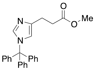 Methyl 3-(1-Tritylimidazol-4-yl) Propionate - image 1