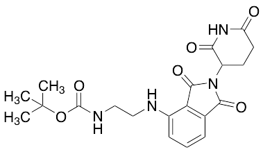 N-[2-[[2-(2,6-Dioxo-3-piperidinyl)-2,3-dihydro-1,3-dioxo-1H-isoindol-4-yl]amino]ethyl]-carbamic Acid 1,1-Dimethylethyl Ester - image 1