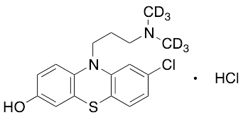 7-Hydroxy Chlorpromazine-d6 Hydrochloride - image 1