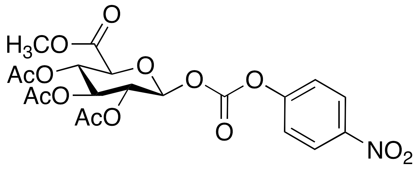 Beta-D-Glucopyranuronic Acid Methyl Ester 2,3,4-Triacetate 1-(4-Nitrophenyl Carbonate) - image 1