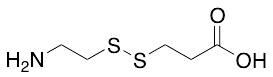 3-[(2-Aminoethyl)dithio]propionic Acid - image 1