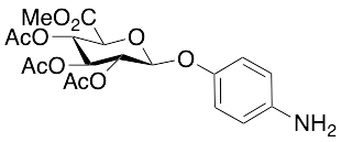 4-Aminophenyl 2,3,4-Tri-O-acetyl-Beta-D-glucuronide Methyl Ester - image 1