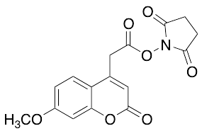 7-Methoxycoumarin-4-acetic Acid N-Succinimidyl Ester - image 1