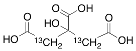 Citric acid-2,4-13C2 - image 1