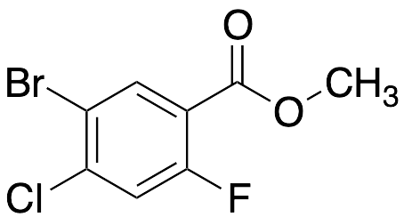 Methyl 5-bromo-4-chloro-2-fluorobenzoate - image 1