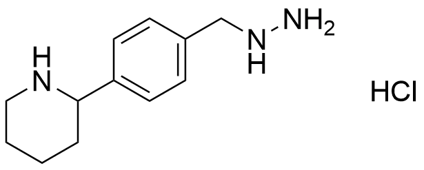 2-(4-(Hydrazinylmethyl)phenyl)peperidine hydrochloride - image 1