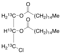 rac 1,2-Bis-palmitoyl-3-chloropropanediol-13C3 - image 1