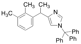 4-[1-(2,3-Dimethylphenyl)ethyl]-1-(triphenylmethyl)-1H-imidazole - image 1