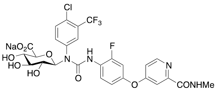Regorafenib N-Beta-D-Glucuronide Sodium Salt - image 1