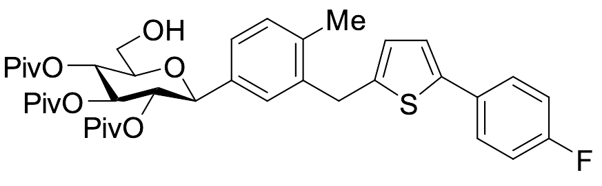 3,4,5-Tris(pivaloxy) 6-Hydroxymethyl Canagliflozin - image 1