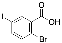2-Bromo-5-iodobenzoic Acid - image 1