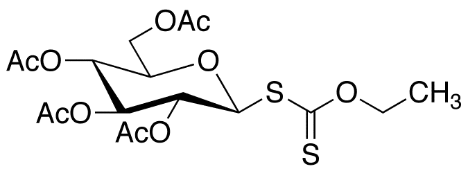 2,3,4,6-Tetra-O-acetyl-Beta-D-glucopyranosyl Ethylxanthate - image 1