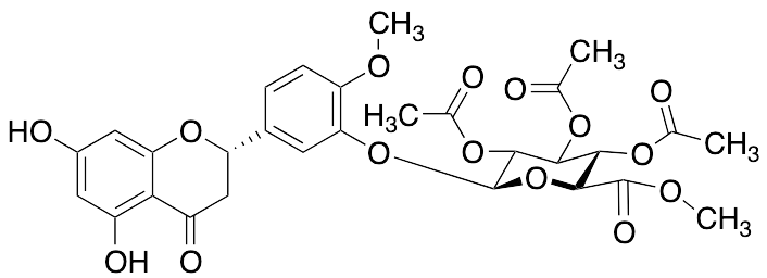Hesperetin 3'-(2,3,4-Tri-O-acetyl-Beta-D-glucuronide Methyl Ester) - image 1