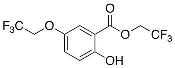 2,2,2-Trifluoroethyl 2-Hydroxy-5-(2,2,2-trifluoroethoxy)benzoate - image 1