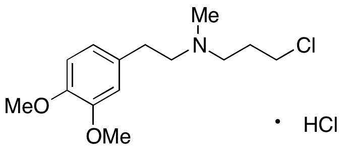 N-Methyl-N-(3-chloropropyl)homoveratrylamine Hydrochloride - image 1