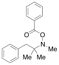 N-(Benzoyloxy)-N,a,a-trimethyl-benzeneethanamine - image 1