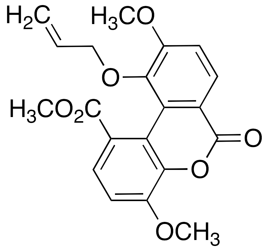 10-O-Allyl-3,8-deshydroxy-9-O-methyl Luteic Acid Methyl Ester - image 1