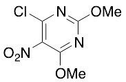4-Chloro-2,6-dimethoxy-5-nitropyrimidine - image 1