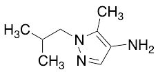 5-methyl-1-(2-methylpropyl)-1H-pyrazol-4-amine - image 1