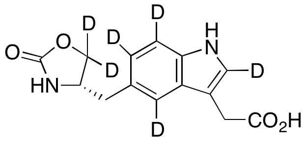 3-Des[2-(Dimethylamino)ethyl] Zolmitriptan-d6 3-Acetic Acid - image 1