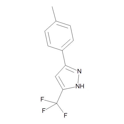 3-Trifluoromethyl-5-(p-tolyl)-1H-pyrazole - image 1