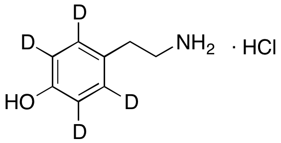 p-Tyramine-d4 Hydrochloride - image 1
