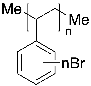 Polystyrene crosslinked with divinylbenzene, brominated - image 1