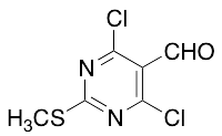4,6-Dichloro-2-(methylthio)-5-formylpyrimidine - image 1