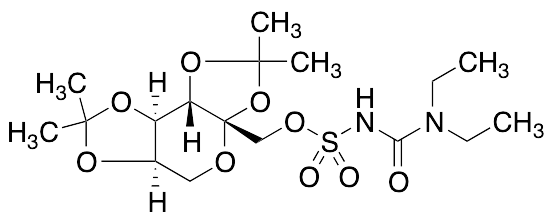 2,3:4,5-Bis-O-(1-methylethylidene)-Beta-D-fructopyranose 1-[[(diethylamino)carbonyl]sulfamate] - image 1