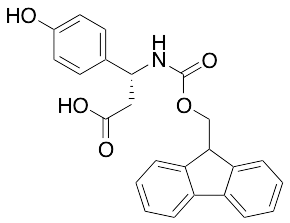 Fmoc-(R)-3-amino-3-(4-hydroxyphenyl)propionic Acid - image 1
