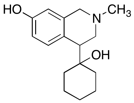 1,2,3,4-Tetrahydro-4-(1-hydroxycyclohexyl)-2-methyl-7-isoquinolinol - image 1