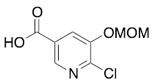 6-Chloro-5-(methoxymethoxy)nicotinic Acid - image 1