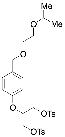 2-(4-((2-Isopropoxyethoxy)methyl)phenoxy)propane-1,3-diyl Bis(4-methylbenzenesulfonate) - image 1