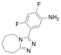 2,4-Difluoro-5-{5H,6H,7H,8H,9H-[1,2,4]triazolo[4,3-a]azepin-3-yl}aniline - image 1