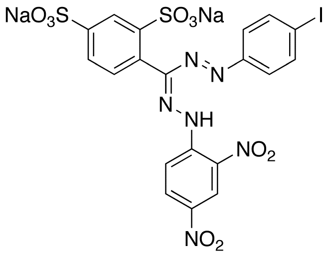 4-[1-(4-Iodophenyl)-5-(2,4-dinitrophenyl)-formaz-3-yl]-1,3-benzene Disulfonate, Disodium Salt - image 1