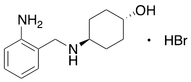 trans-4-[[(2-Aminophenyl)methyl]amino]cyclohexanol Hydrobromide - image 1