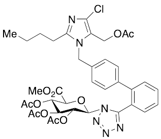 Losartan Acetate N1-(3,4,5-O-Triacetyl)glucuronide Methyl Ester - image 1
