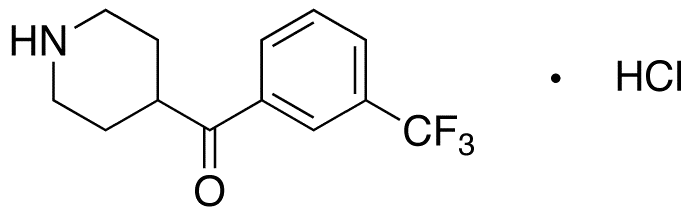 4-(3-Trifluoromethylbenzoyl)piperidine Hydrochloride - image 1