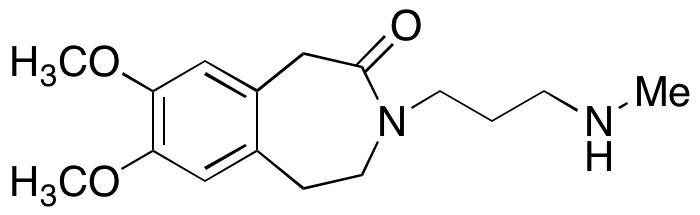 1,3,4,5-Tetrahydro-7,8-dimethoxy-3-[3-(methylamino)propyl]-2H-3-benzazepin-2-one - image 1