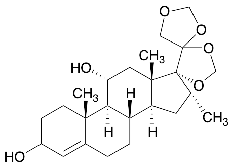 16Alpha-Methyl-17,20:20,21-bis(methylenedioxy)-pregn-4-ene-3,11Alpha-diol - image 1